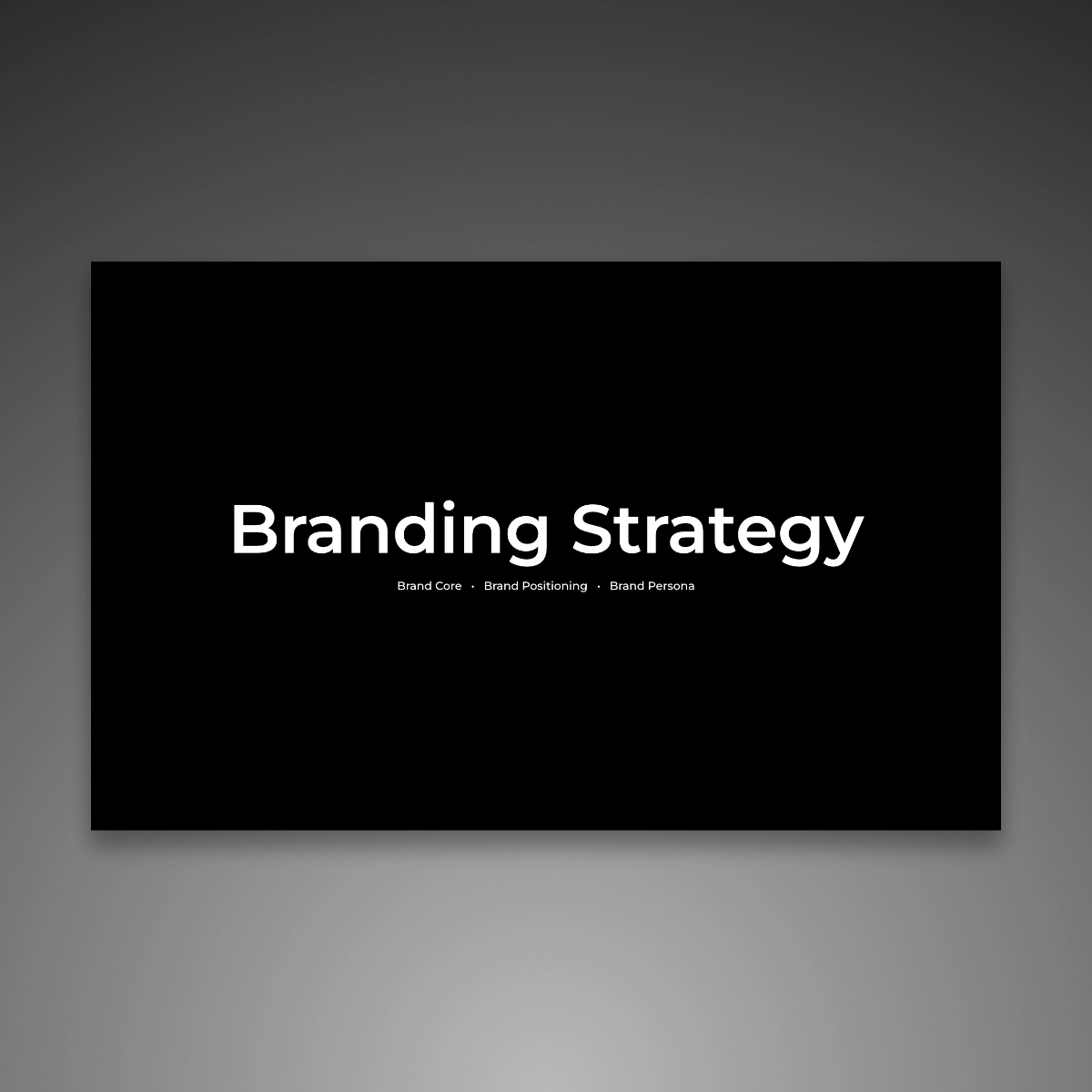 1x Branding Strategy