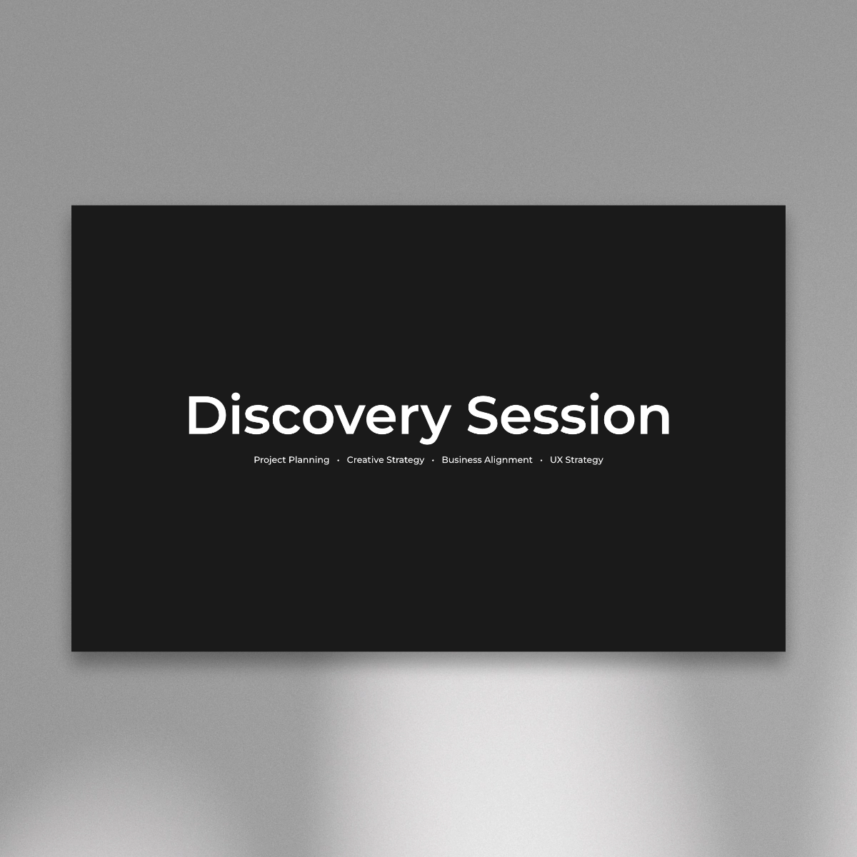 1x Discovery Session