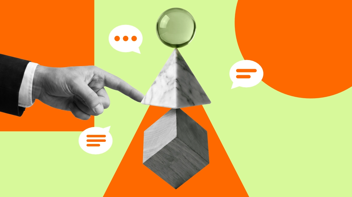 Abstract representation of the post title